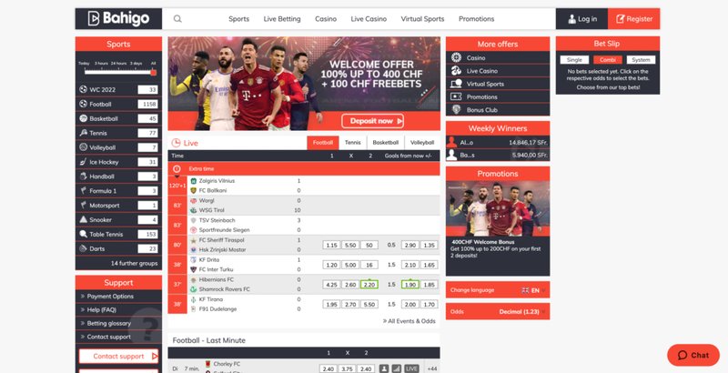 Best casino bahigo in Switzerland