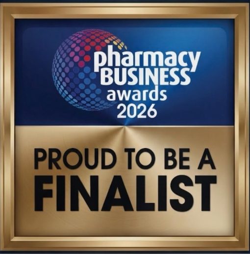 Proud to be a finalist, Pharmacy Business Awards 2026